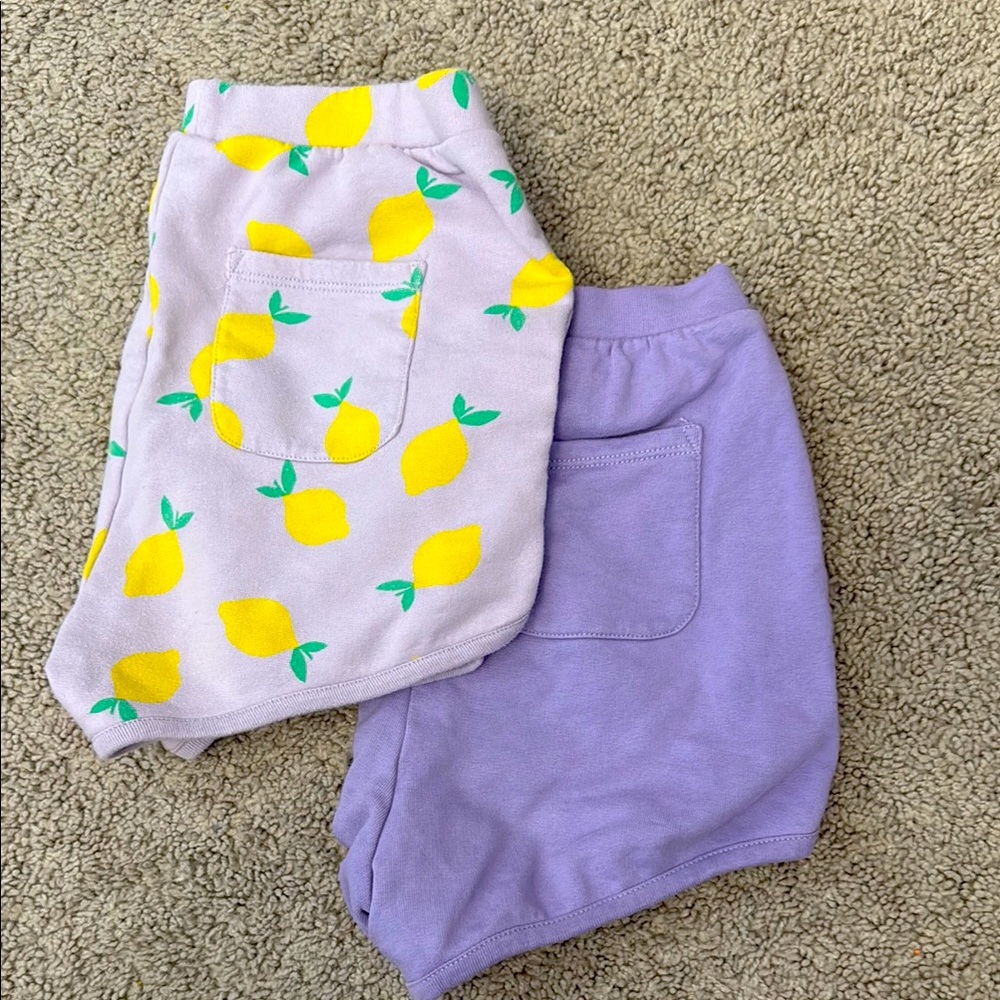 Hanna Andersson French Terry Shorts (2 pairs)